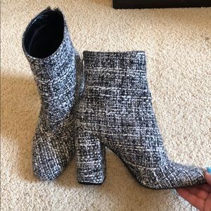 Tweed Boots